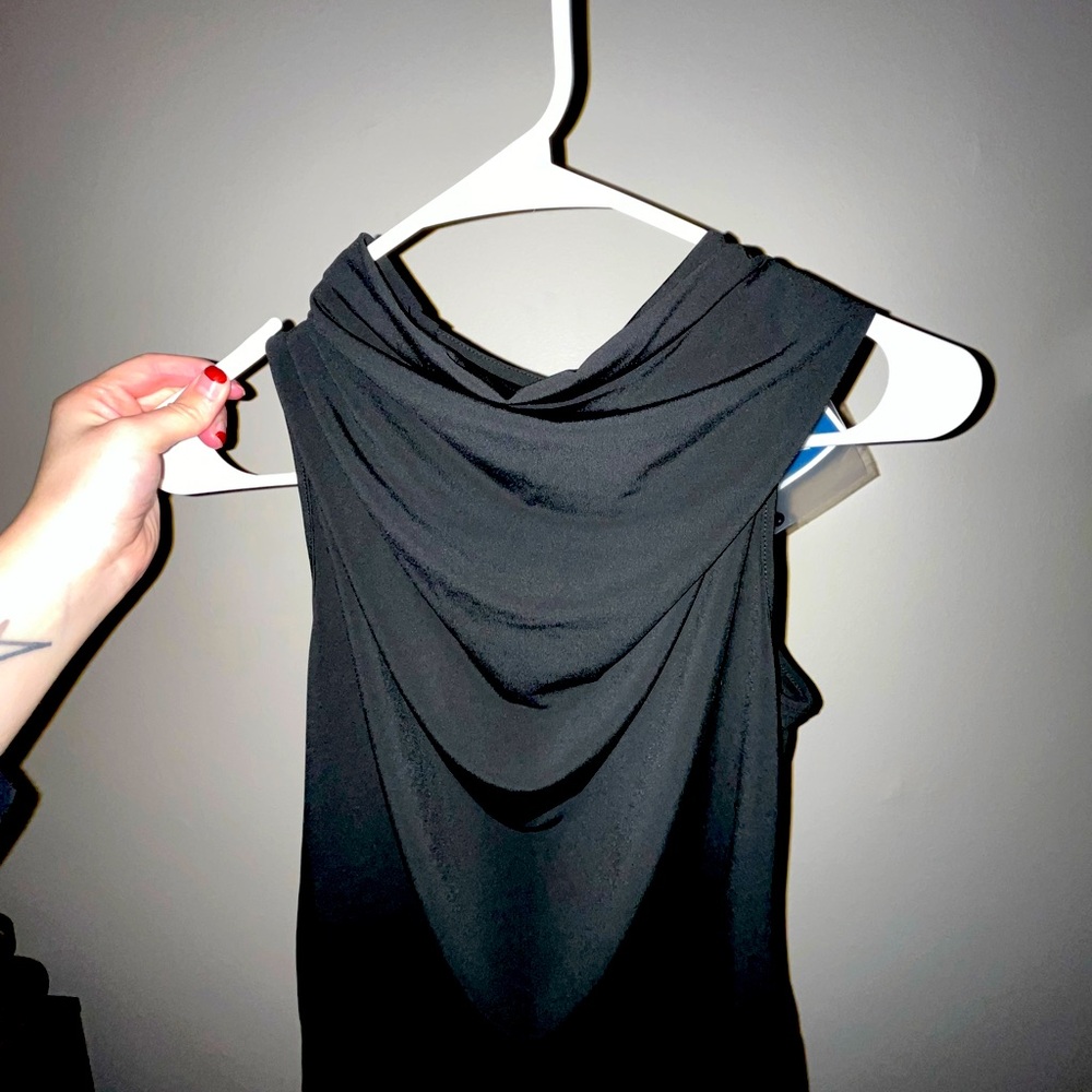 Black dress shirt